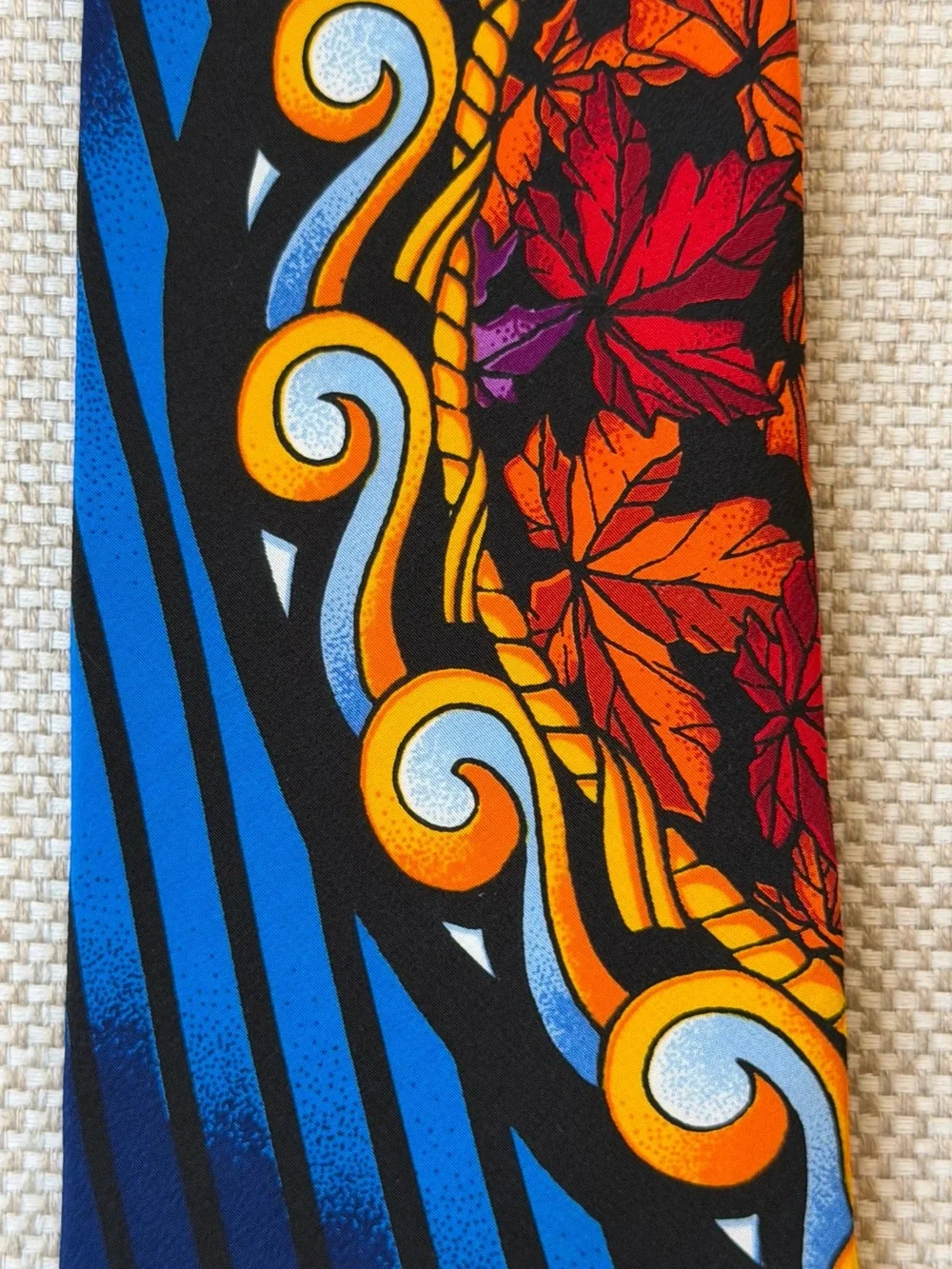 N/A fall necktie intricate